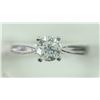 Image 1 : #16-14KT WHITE GOLD DIAMOND RING