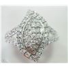 Image 1 : #23-STERLING SILVER CUBIC ZIRCONIA RING