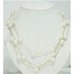 #36-FRESHWATER PEARL NECKLACE