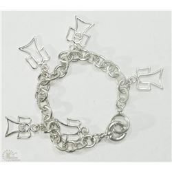 #47-STERLING SILVER DIAMOND ANGEL STYLE