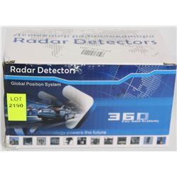 NEW 360 DEGREE LASER RADAR DETECTOR