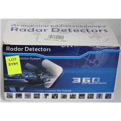 NEW 360 DEGREE LASER RADAR DETECTOR