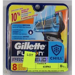 GILLETTE FUSION PROSHIELD 8PK BLADE REFILLS