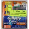 Image 1 : GILLETTE FUSION PROGLIDE POWER 8PK BLADE REFILLS