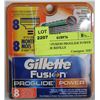 Image 1 : GILLETTE FUSION PROGLIDE POWER 8PK BLADE REFILLS