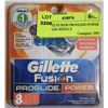 Image 1 : GILLETTE FUSION PROGLIDE POWER 8PK BLADE REFILLS