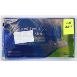 NEW ADVANCED WHITENING TEETH STRIPS