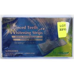 NEW ADVANCED WHITENING TEETH STRIPS