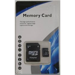 NEW 32GB MICRO SD CARD WITH ADAPTER