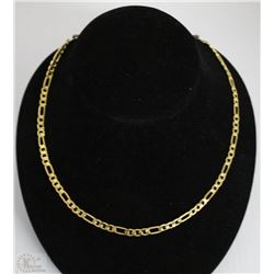 NEW 22" GOLD PLATED CHAIN