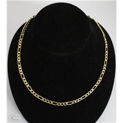 NEW 22" GOLD PLATED CHAIN