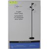Image 1 : NEW IN BOX - MAINSTAYS 3 LIGHT FLOOR LAMP (64"H)