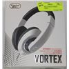 Image 1 : NEW WHITE VORTEX STEREO HEADPHONES