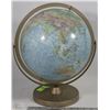 Image 1 : VINTAGE 1980S READER'S DIGEST DESKTOP GLOBE 17"H