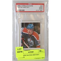 1982 TOPPS WAYNE GRETZKY STICKER