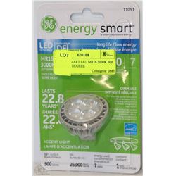 ENERGY SMART LED MR16 3000K 500 LUMEN 25 DEGREE