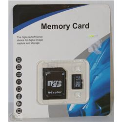 NEW 32GB MICRO SD CARD WITH ADAPTER