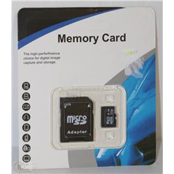 NEW 32GB MICRO SD CARD WITH ADAPTER