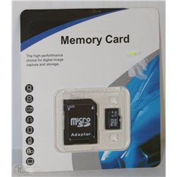NEW 32GB MICRO SD CARD WITH ADAPTER