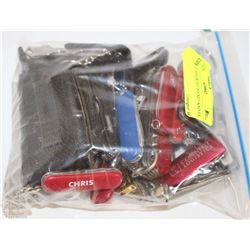 BAG OF ASSORTED POCKET KNIVES
