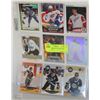 Image 1 : SHEET W/9 HIGH VALUE HOCKEY CARDS INCL.