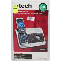 VTECH 6.0 GHZ CORDLESS PHONE WITH DIGITAL