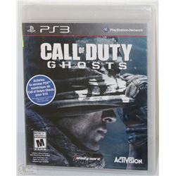 NEW CALL OF DUTY GHOSTS FOR PS3