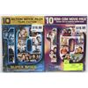 Image 1 : LOT OF TWO- 10 MOVIE PACKS