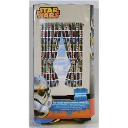 STAR WARS MICROFIBER WINDOW PANEL SET