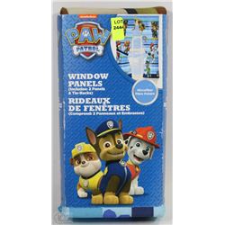 PAW PATROL MICROFIBER WINDOW PANEL SET