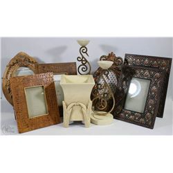 FLAT OF GOLD AND BLACK TONED MATCHING PICTURE