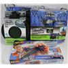 Image 1 : BOX OF BOYS TOYS INCL NERF, HOCKEY. FOAM TARGETS