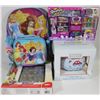 Image 1 : BOX OF GIRLS INCL SHOPKINS, PRINCESS BACK PACK ,