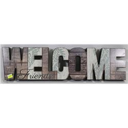 WELCOME TABLE BLOCK