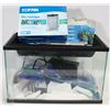 Image 1 : FISH TANK WITH FILTERS, LID, LIGHT AND MORE