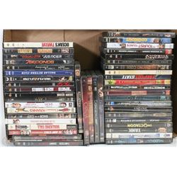 BOX W/45 DVD MOVIES