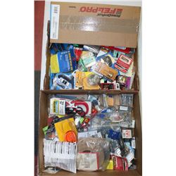 2 LARGE FLATS OF NEW HARDWARE