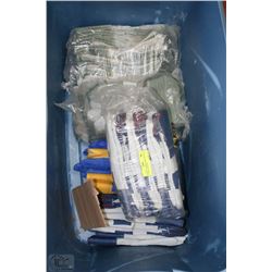 2 DOZEN SUMMER WORK GLOVES & 14 PAIR OF WINTER