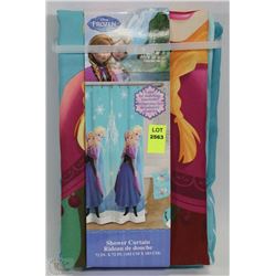DISNEY FROZEN SHOWER CURTAIN