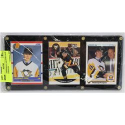 LOT OF 3 DIFFERENT JAROMIR JAGR ROOKIE CARDS IN