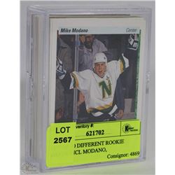 LOT OF 50 DIFFERENT ROOKIE CARDS INCL MODANO,