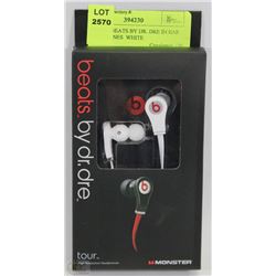 REPLICA BEATS BY DR. DRE IN EAR HEADPHONES  WHITE