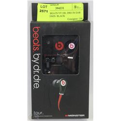 REPLICA BEATS BY DR. DRE IN EAR HEADPHONES  BLACK