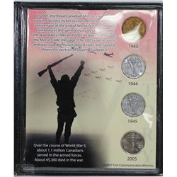 RCM WWII COMMEMORATIVE NICKEL SET