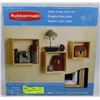 Image 1 : NEW RUBBERMAID TRIPLE CUBE SHELF KIT