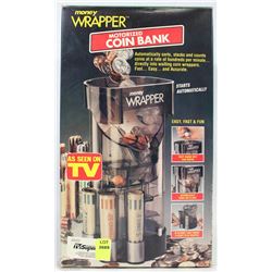 MONEY WRAPPER MOTORIZED COIN BANK