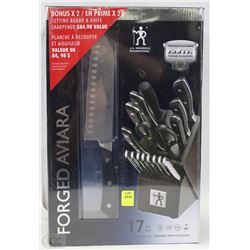 FACTORY SEALED J.A.HENCKLES FORGED AVIARA 17PC