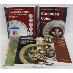 BOX OF ASSORTED CHARLTON CANADIAN CURRENCY