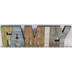 DECORATIVE TABLE BLOCK "FAMILY"