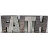 Image 1 : DECORATIVE TABLE BLOCK "FAITH"